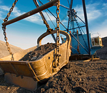 Kaydon Bearings - markets - mining - excavator shovel