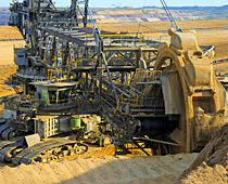 Kaydon Bearings - markets - mining - open cast mining