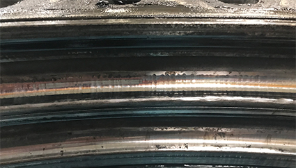 Kaydon Bearings - why pitch bearings fail: lubrication. False brinelling and corrosion.